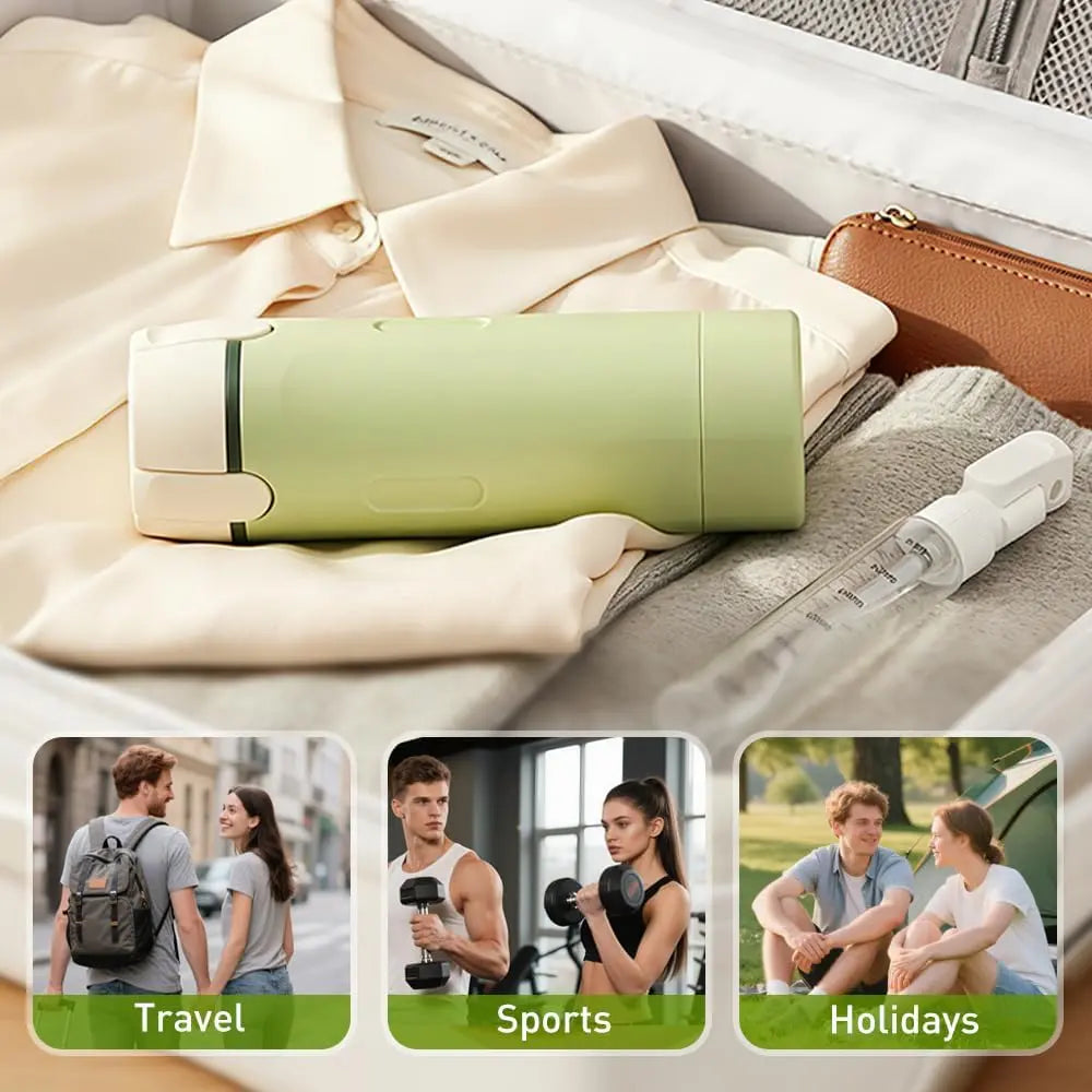 Ultimate 4-In-1 Travel Dispenser: Leak-Proof Cosmetic Shampoo & Lotion Storage for Effortless Journeys