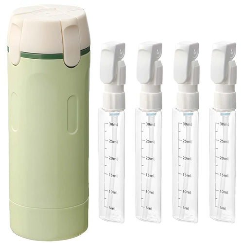 Ultimate 4-In-1 Travel Dispenser: Leak-Proof Cosmetic Shampoo & Lotion Storage for Effortless Journeys