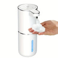 Upgrade Your Hygiene Routine with the 380Ml Touchless Automatic Soap Dispenser - Sleek Wall-Mounted Design, USB Rechargeable, Perfect for Kitchen and Bathroom